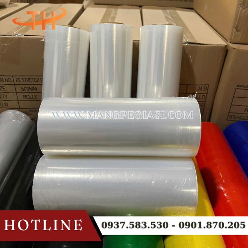 Màng PE quấn tay tiện lợi linh hoạt Màng PE quấn tay tiện lợi linh hoạt
