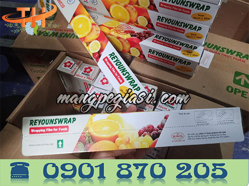 Cuộn màng bọc thực phẩm Reyouns kt 30cm * 20m