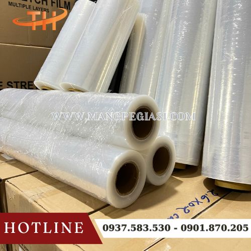 Màng PE trong suốt 50cm bảo vệ hàng hoá tối ưu Màng PE trong suốt 50cm bảo vệ hàng hoá tối ưu