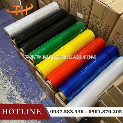 Màng PE với nhiều màu sắc Màng PE với nhiều màu sắc