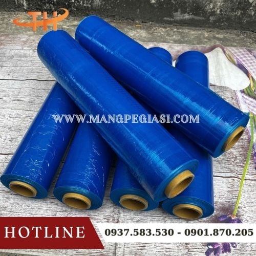 Màng PE xanh dương bền dai siêu dính Màng PE xanh dương bền dai siêu dính