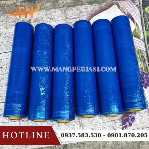 Màng PE xanh dương bọc pallet giá sỉ Màng PE xanh dương bọc pallet giá sỉ