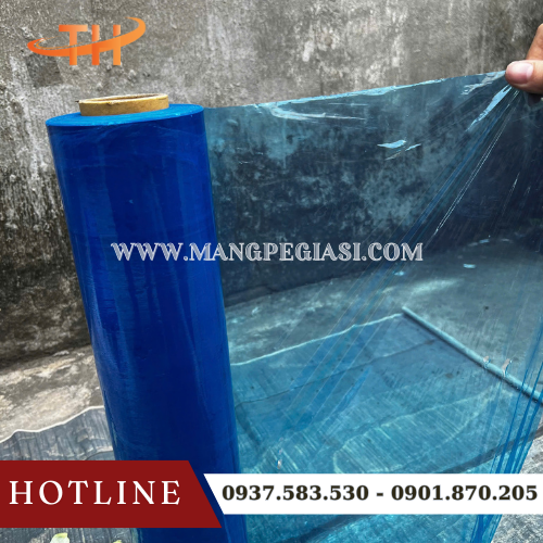 Màng PE xanh dương dẻo dai chịu lực tốt bảo vệ hàng hoá Màng PE xanh dương dẻo dai chịu lực tốt bảo vệ hàng hoá