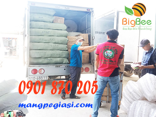 Xuất hàng màng PE quấn hàng cho khách hàng sỉ