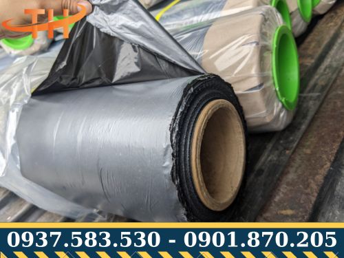 Màng phủ 2 mặt xám đen