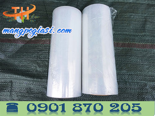 Cuộn màng pe trong suốt khổ 25cm * 2kg6 * lõi 200gr