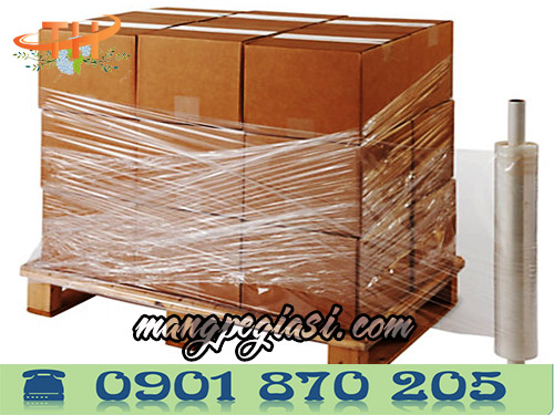 Màng pe quấn tay quấn pallet hàng hóa