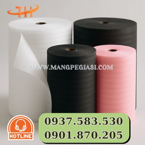 Màng xốp foam PE bọc chống sốc Màng xốp foam PE bọc chống sốc