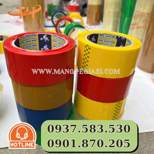 Một số màu sắc khác của băng keo dán thùng Một số màu sắc khác của băng keo dán thùng