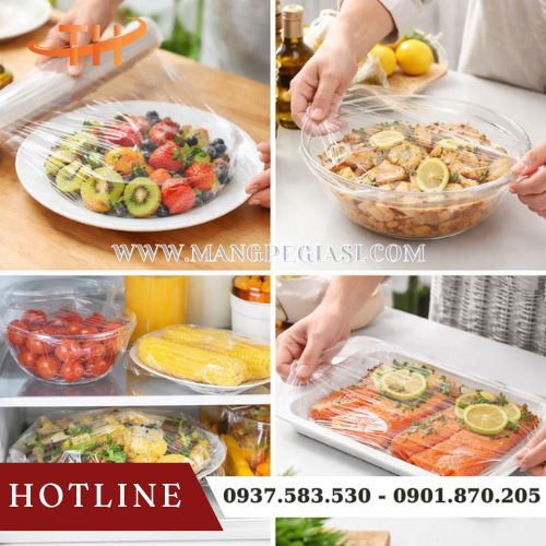 Một số ứng dụng của màng bọc thực phẩm Một số ứng dụng của màng bọc thực phẩm
