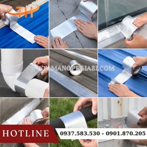 Một số ứng dụng phổ biến của băng keo chống thấm Một số ứng dụng phổ biến của băng keo chống thấm