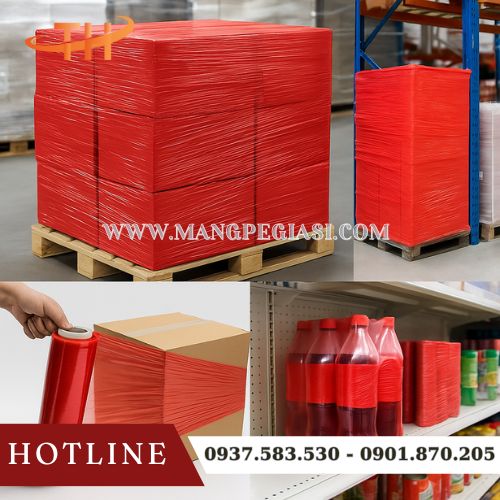 Một số ứng dụng thực tế của màng PE màu đỏ Một số ứng dụng thực tế của màng PE màu đỏ