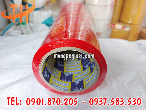 Băng keo màu có độ bám dính cao, chất lượng chính hãng