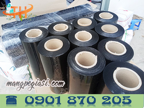 Cuộn pe đen khổ 25cm * 2,6kg