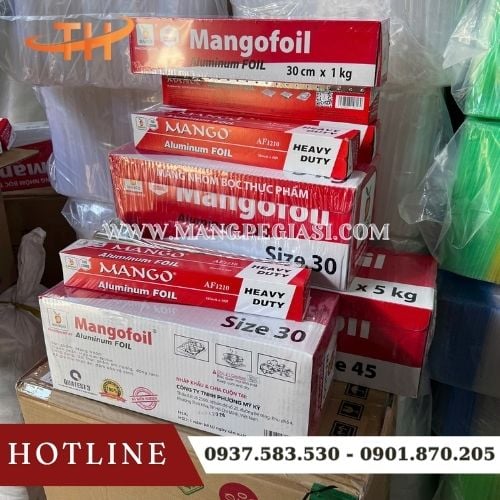 Giấy bạc nướng thực phẩm chính hãng Giấy bạc nướng thực phẩm chính hãng