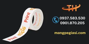 Nhận đặt làm băng keo in logo thương hiệu số lượng ít giá rẻ uy tín