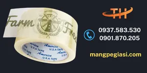 Băng keo in logo công ty giá sỉ rẻ bao nhiêu tại Hóc Môn?