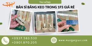 Bán sỉ băng keo trong 1f5 giá rẻ tại TPHCM