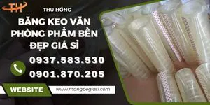 Băng keo văn phòng phẩm bền đẹp giá sỉ tại HCM