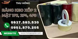 Băng keo xốp 2 mặt 1F2, 2F4, 4F8 giá rẻ tận xưởng