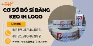 Cơ sở bán sỉ băng keo in logo theo yêu cầu