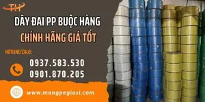 Dây đai PP buộc hàng chính hãng giá tốt