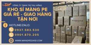 Giao hàng màng PE tận nơi cho doanh nghiệp, nhà máy, kho xưởng