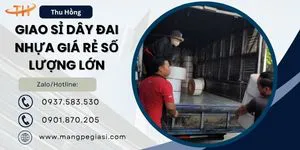 Giao sỉ dây đai nhựa đóng thùng, đóng pallet giá rẻ số lượng lớn