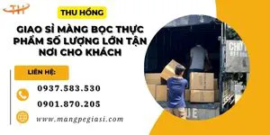 Giao Sỉ Bọc Thực Phẩm Tận Nơi Số Lượng Lớn - Hàng Sẵn Kho
