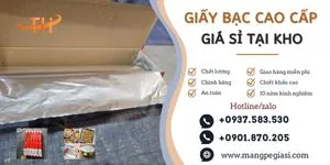 Giấy bạc nướng cao cấp tiện lợi giá sỉ