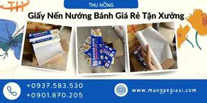 Giấy nến nướng bánh chống dính giá sỉ sát xưởng
