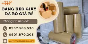 Mua băng dính giấy nâu da bò giá rẻ ở đâu?