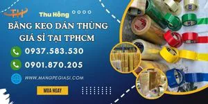 Mua băng keo dán thùng giá sỉ tại TPHCM