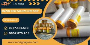Phân phối băng keo nilon che sơn giá sỉ rẻ đủ kích thước
