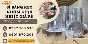 Sỉ băng keo nhôm chịu nhiệt chất lượng giá sỉ rẻ