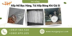 Sỉ xốp nổ bọc hàng, túi xốp bóng khí giá tốt