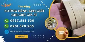 Xưởng băng keo giấy ghi chú giá sỉ chất lượng