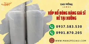 Xưởng sản xuất xốp nổ đóng hàng chất lượng giá sỉ