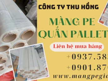 Màng PE Quấn Hàng Pallet Ở HCM