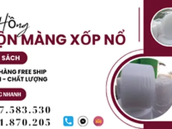 Cuộn mút xốp nổ bọc hàng giá tốt