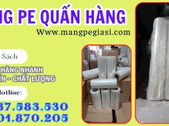 Màng Co PE được dùng để quấn pallet hàng hóa