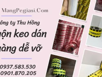 Băng keo hàng dễ vỡ siêu dính tại khu vực Vĩnh Lộc