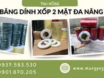 Băng dính xốp 2 mặt đa năng giá rẻ tại xưởng