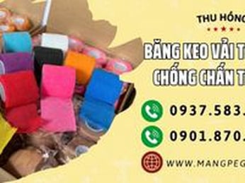 Băng keo vải thể thao chống chấn thương nhiều màu giá sỉ