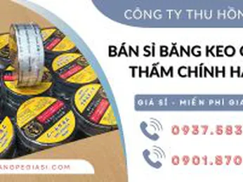 Bán sỉ băng keo chống thấm chính hãng giá rẻ sát xưởng