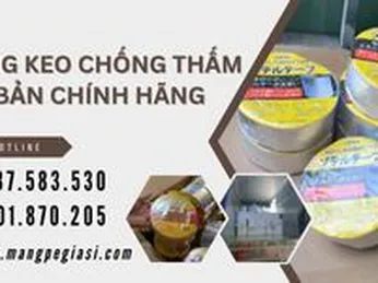 Bán sỉ băng keo chống thấm Nhật Bản chính hãng giá tốt