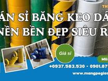 Bán sỉ băng keo dán nền bền đẹp siêu dính siêu rẻ