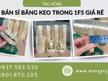 Bán sỉ băng keo trong 1f5 giá rẻ tại TPHCM