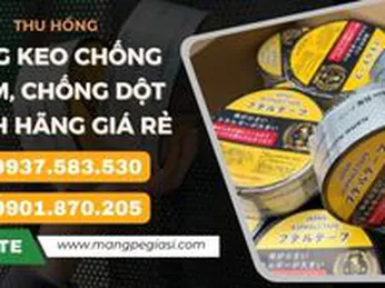 Băng keo chống thấm, chống dột chính hãng giá rẻ