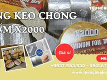 Băng Keo Chống Thấm X2000 Chính Hãng - Giá Rẻ - Uy Tín